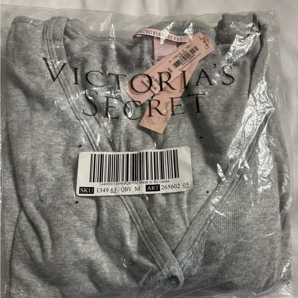 Victoria's Secret Heather Gray PJ